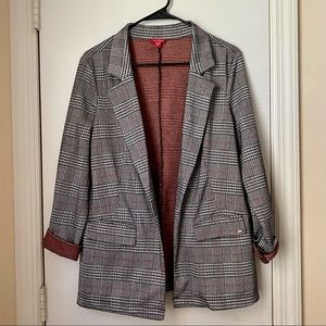 GUESS plaid blazer